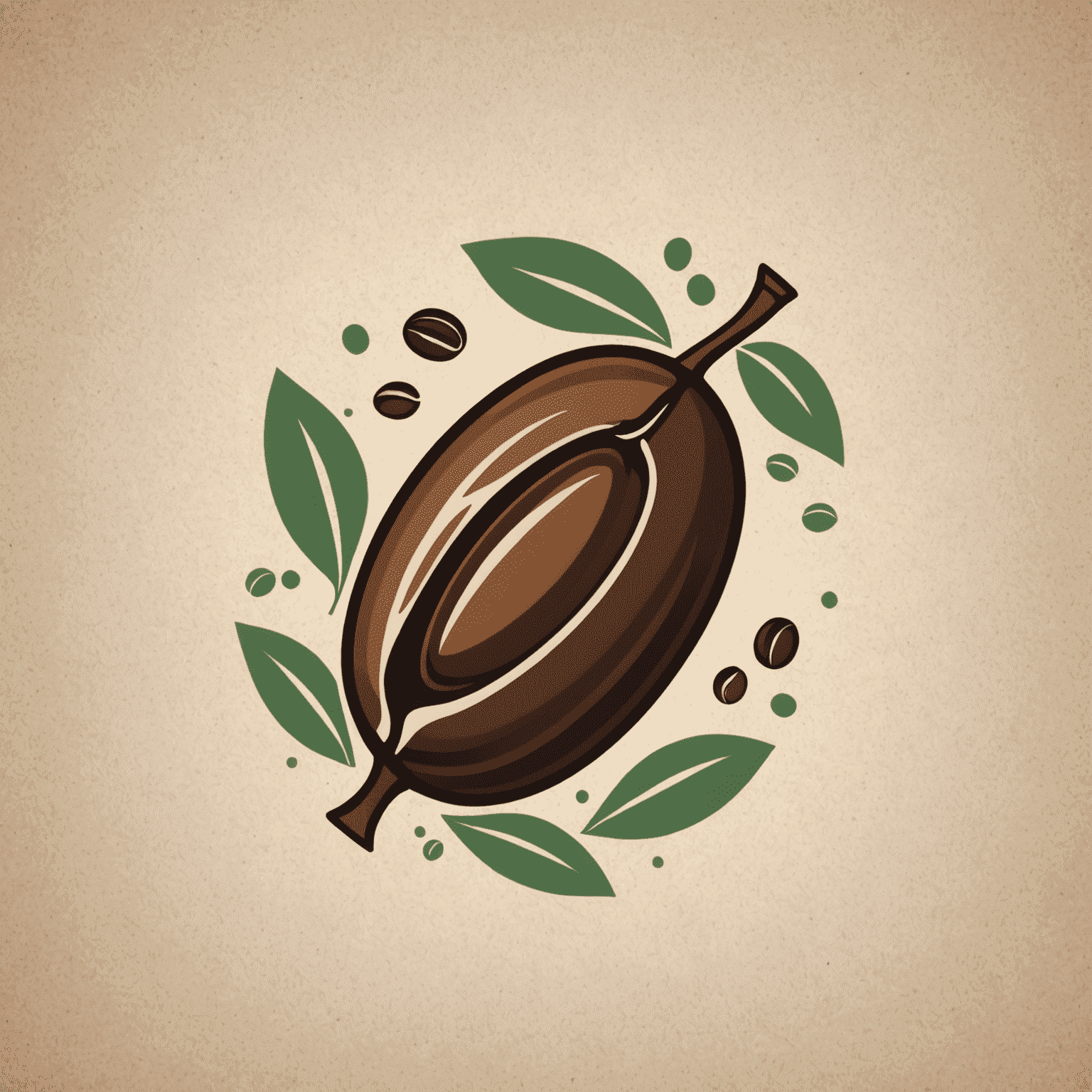 Millbeans App logo featuring a stylized coffee bean and mill